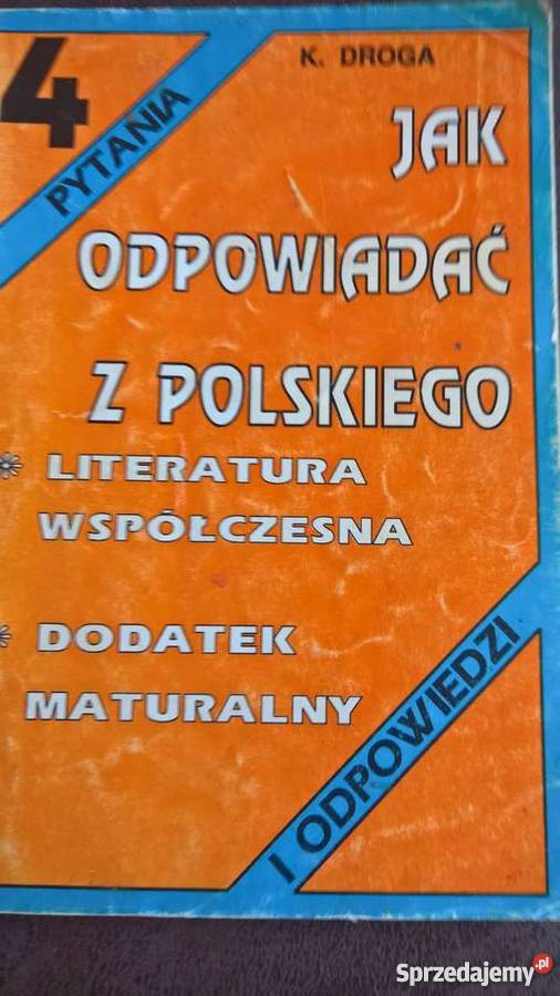 Literatura współczesnadodatek maturalny
