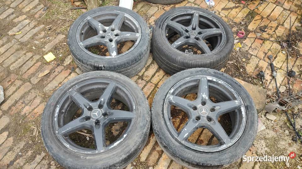 Felgi aluminiowe alufelgi koła Mercedes 5x112 17 Książ Wielkopolski