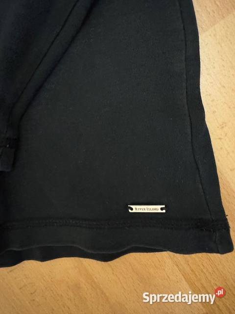 Bluza męska River Island L czarna z długim śląskie Częstochowa