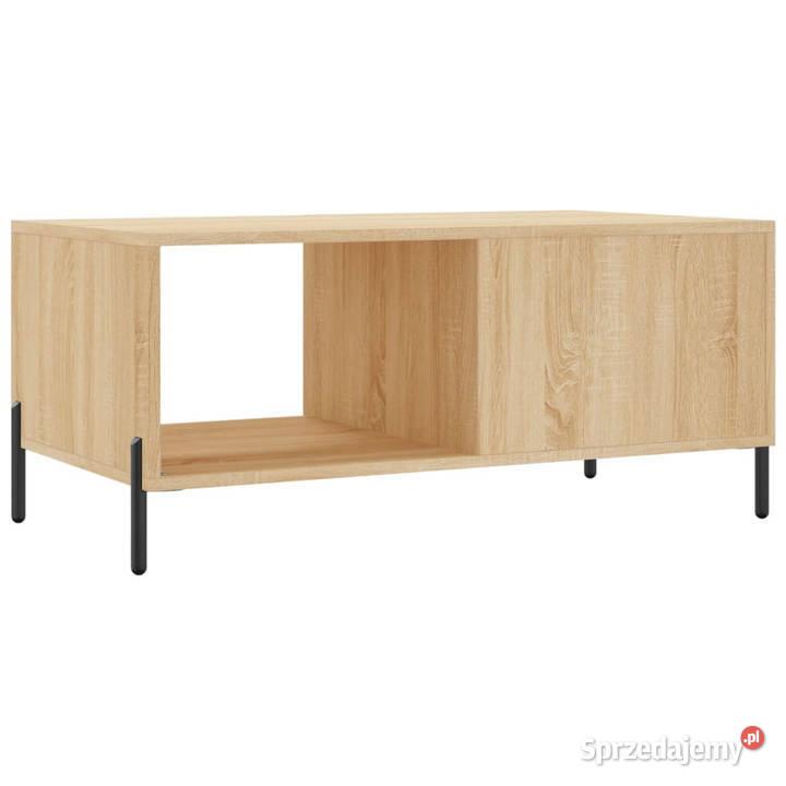 Stolik kawowy kolor dąb sonoma 90x50x40 WM829223 mazowieckie Warszawa sprzedam