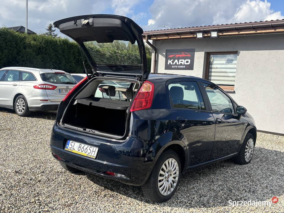 Fiat Punto 2005r czarny Paniówki
