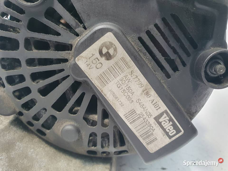 ALTERNATOR BMW E87 E90 E91 20 D valeo 7799180 Chełm