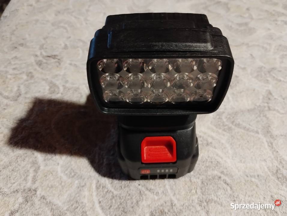 Lampa do Makita do baterii 18v halogen 15 led z Bydgoszcz