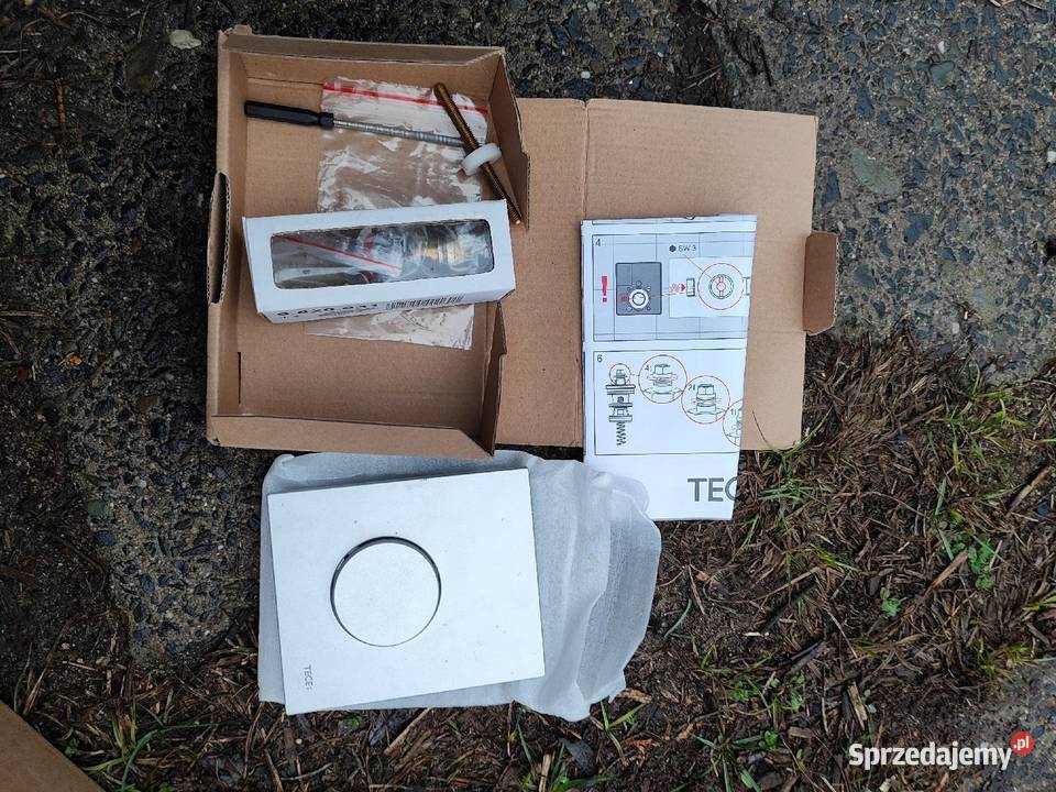 Przycisk pisuar TECE stelaż chrom matowy nowy