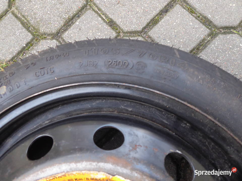 Koło dojazdowe Punto Punto 2 Końskie sprzedam