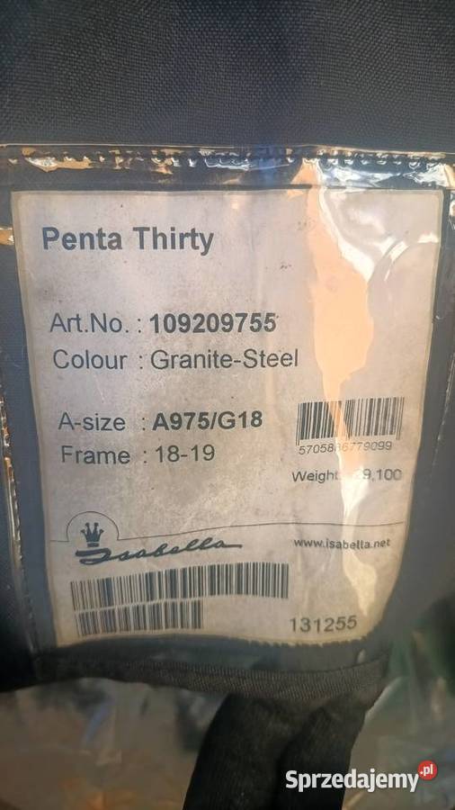 Przedsionek ISABELLA PENTA THIRTY przystawka