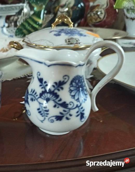 Mlecznik Meissen Wzór cebulowy Miśnienski Miśnia Porcelana i szkło Gdańsk