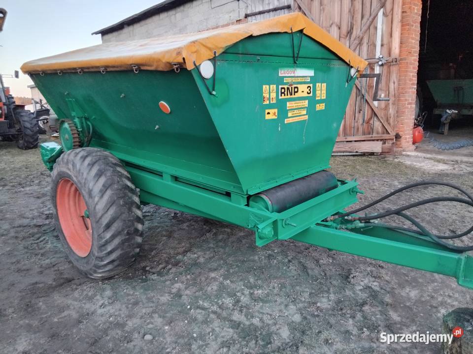 Rozsiewacz nawozu wapna RPN3transport Bełchatów