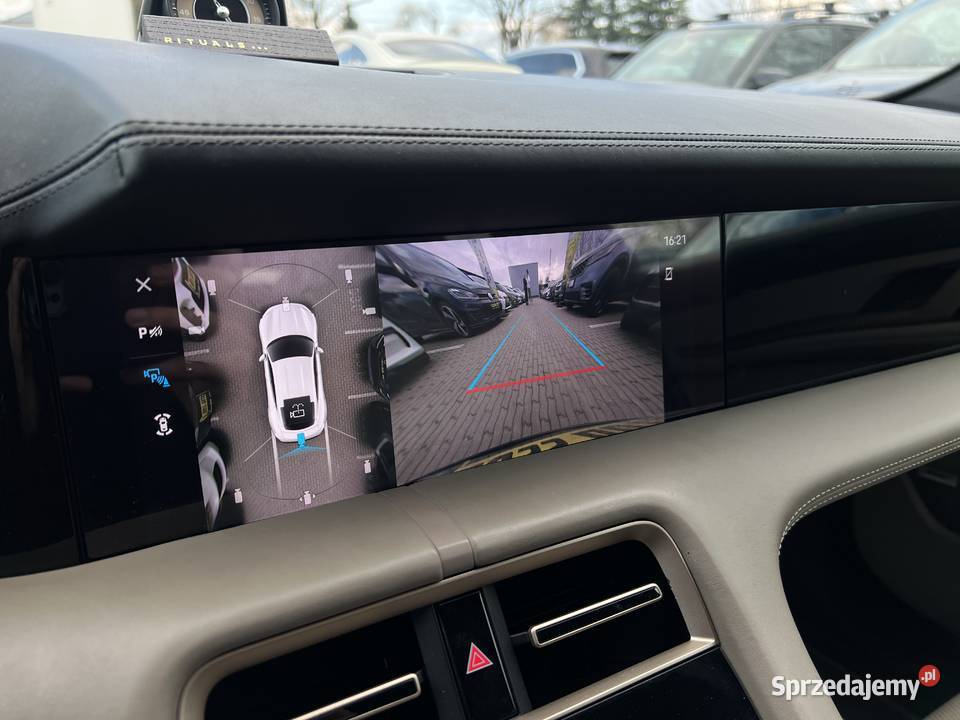 Porsche Taycan 2020 asystent pasa ruchu Samochody osobowe mazowieckie Warszawa