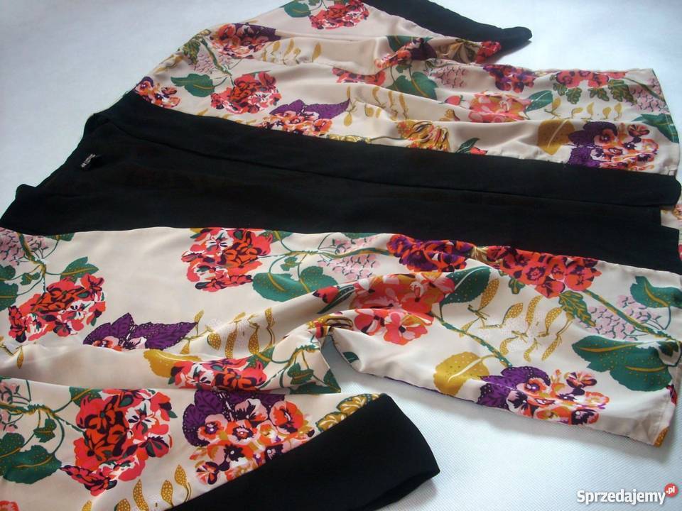 HM elegancka narzutka KWIATY hit j NOWA M L XL