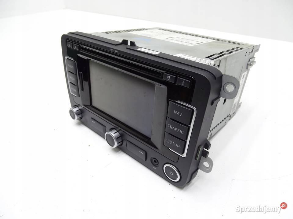 RADIO MP3 NAWIGACJA NAVI 5P0035191D SEAT LEON II