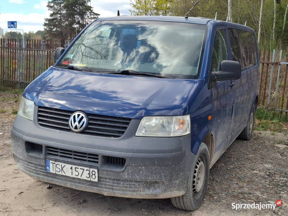 VW T5 25 TDI 2006 brygadówka 2461cm3