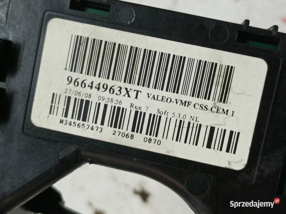 PRZEŁĄCZNIK ZESPOLONY 96644963XT Citroen C4 I Rok produkcji 2005