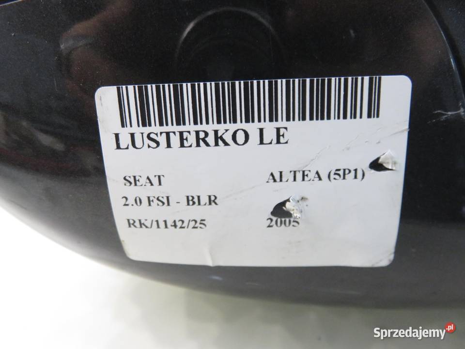 LUSTERKO LEWE SEAT ALTEA 5P1 LS9N małopolskie