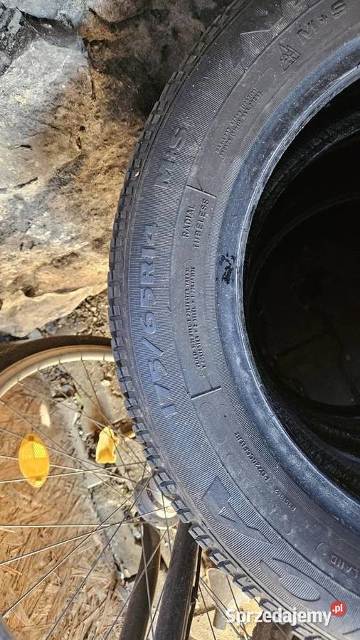 4x Opony całoroczne 17565 R14 6 mm bębnach 175