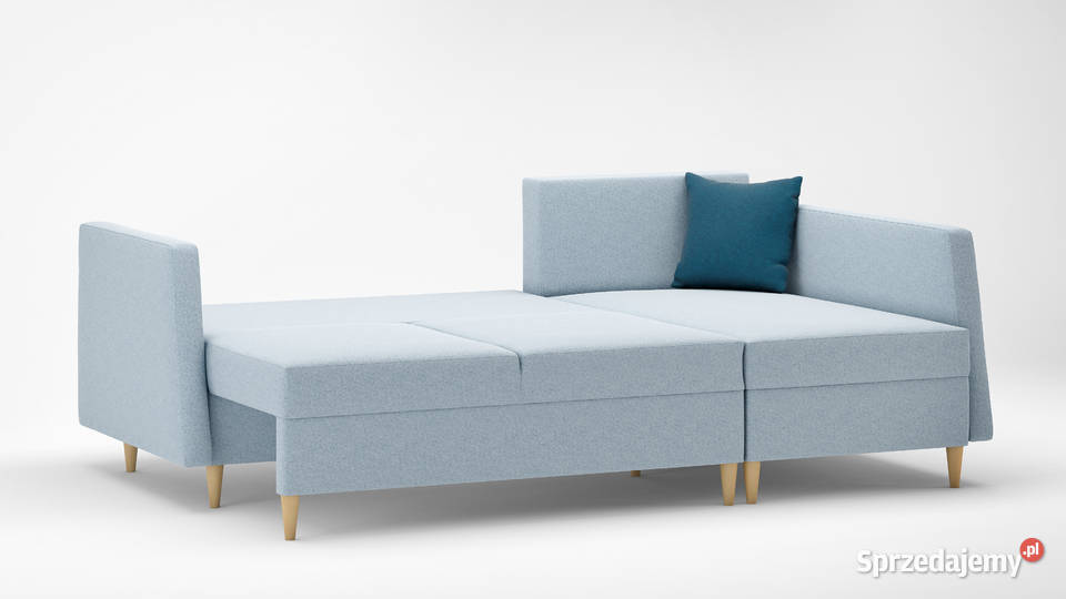 Narożnik NORA tkaniny wodoodporne funkcja spania 144cm lubuskie Gorzów Wielkopolski