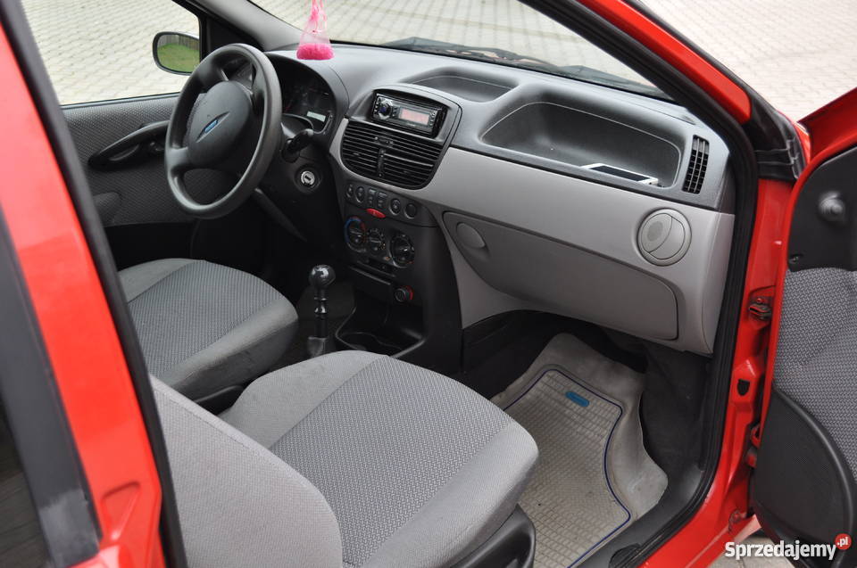 Fiat Punto II 12 LPG czerwony Rożki