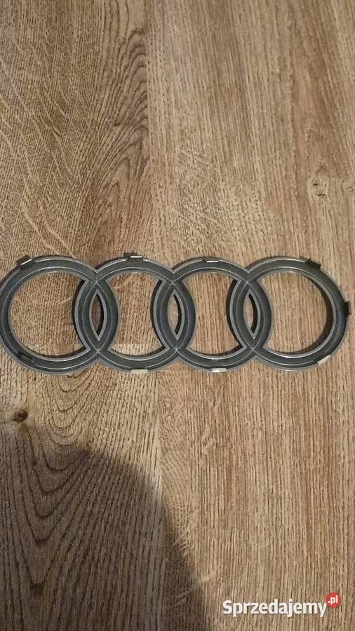 Oryginalny Znaczek Emblemat Audi na Grill Emblematy Jarosław