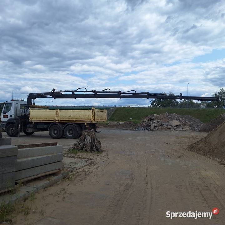Wywrotka z HDS Renault Kerax 6x4 sprowadzony Wywrotki mazowieckie