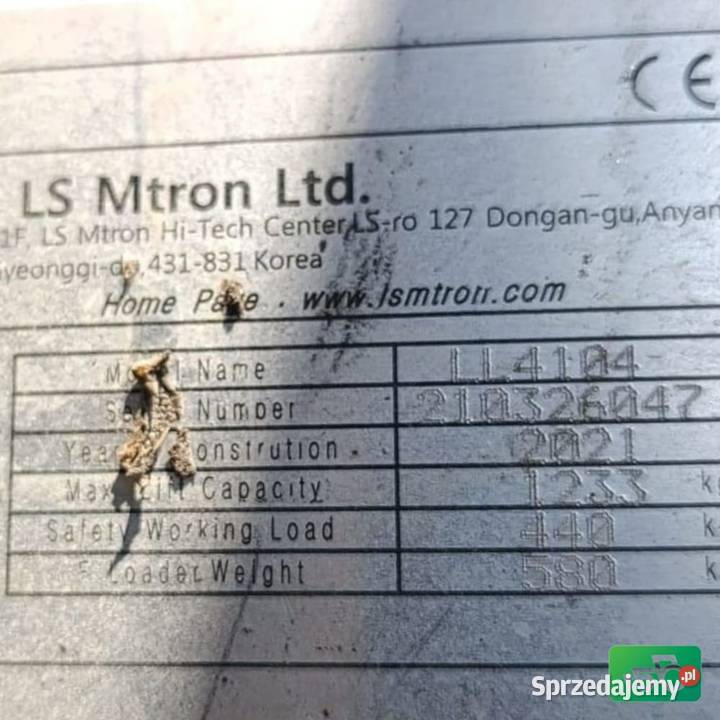 LS Tractor MT360 2021r PartsCzęści Pozostałe Wilkowo