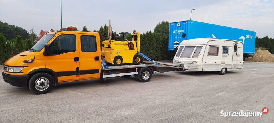 Laweta Złoczew holowanie transport maszyn