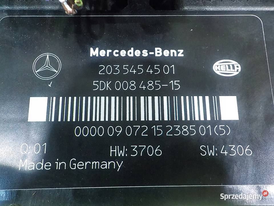 MERCEDES CLC CL203 18 K AUT 09r COUPE skrzynka osobowe Suków