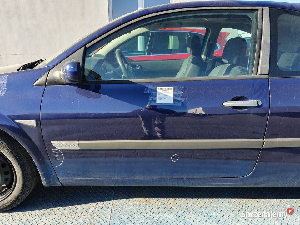 DRZWI LEWE PRZÓD RENAULT MEGANE II TEF43 3 DRZWI kujawsko-pomorskie Lipno