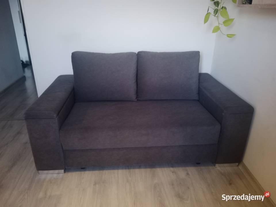 Sofa z funkcją spania szara Gorzów Wielkopolski