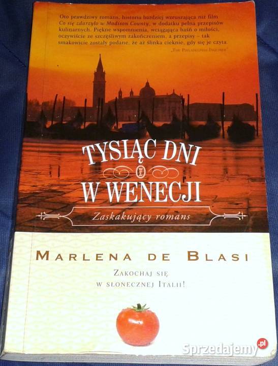 Tysiąc dni w Wenecji Marlena de Blasi Chełm