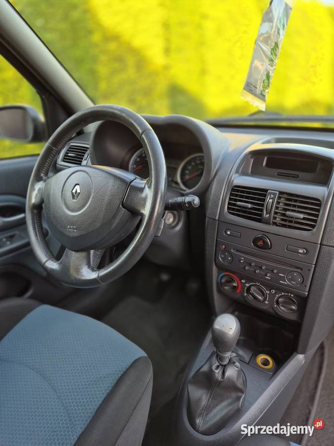 Renault Clio Campus 2007r Klima Nowe opony Nowe ASR (kontrola trakcji) Krosno