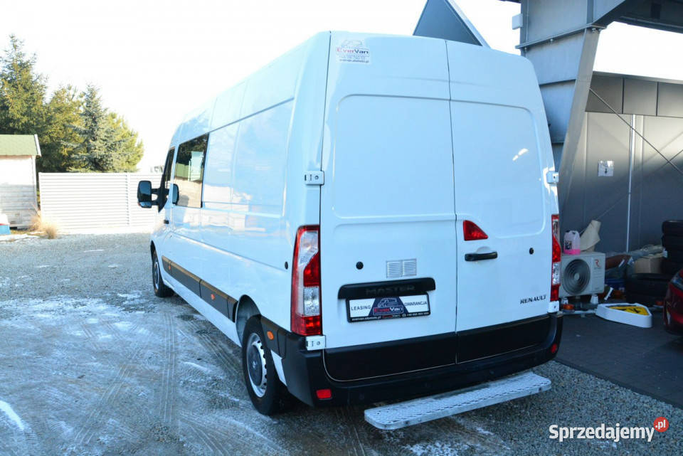 Renault Master 7 osobowy brygadówka doka pełna centralny zamek Warszawa