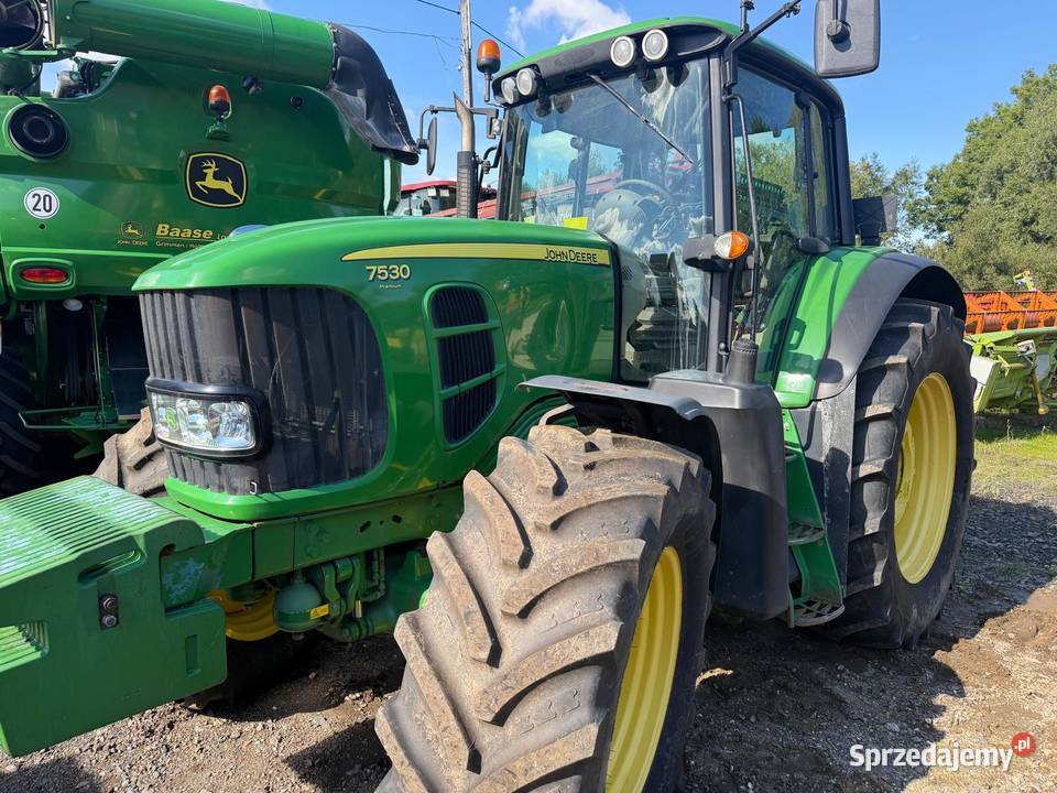 Ciągnik rolniczy John Deere 7530 prod 2009 Nowa Ruda sprzedam