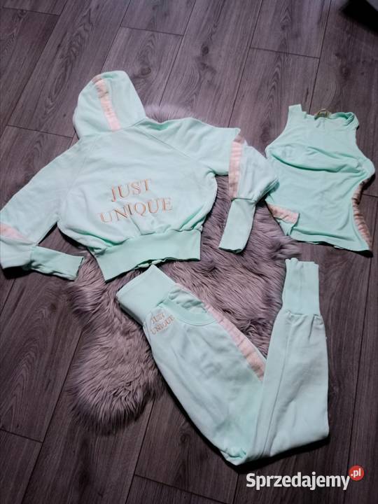 Dres komplet 3 częściowy miętowy dolnośląskie Kłodzko