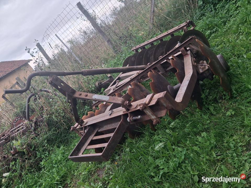 Brona talerzowa talerzówka 14 talerzy 2 x 7 18m nieuszkodzony Lidzbark Warmiński