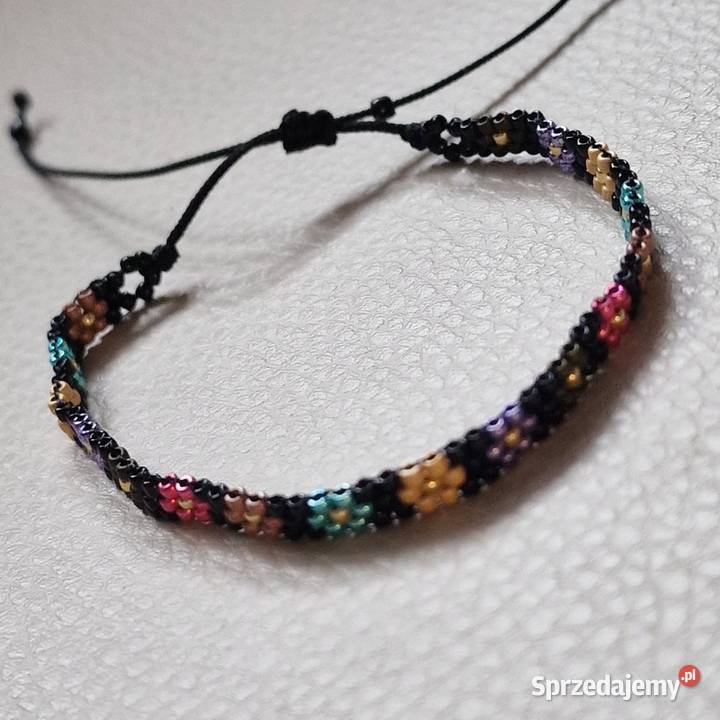 Zestaw dwóch bransoletek w kwiatuszki Zduńska Wola