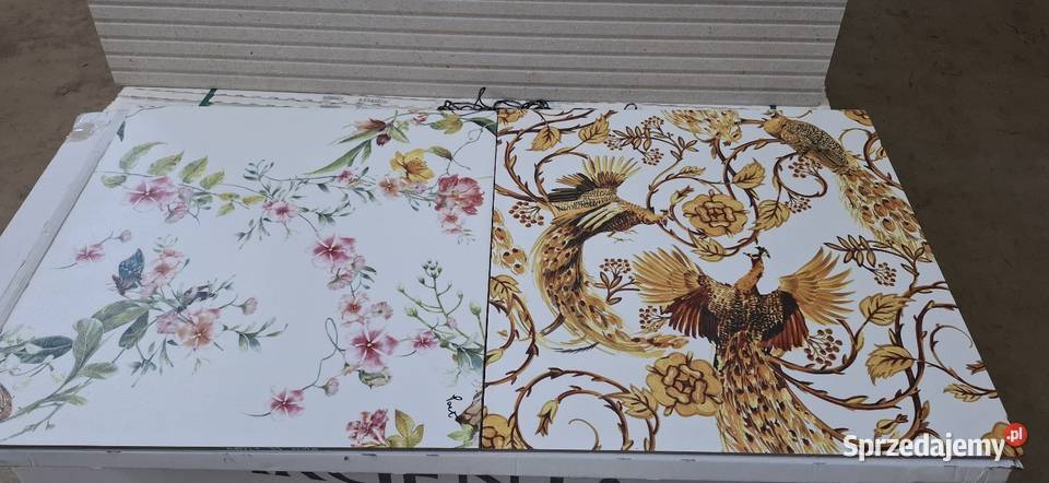Płytki ceramiczne 60x60 kwiaty Paradyż