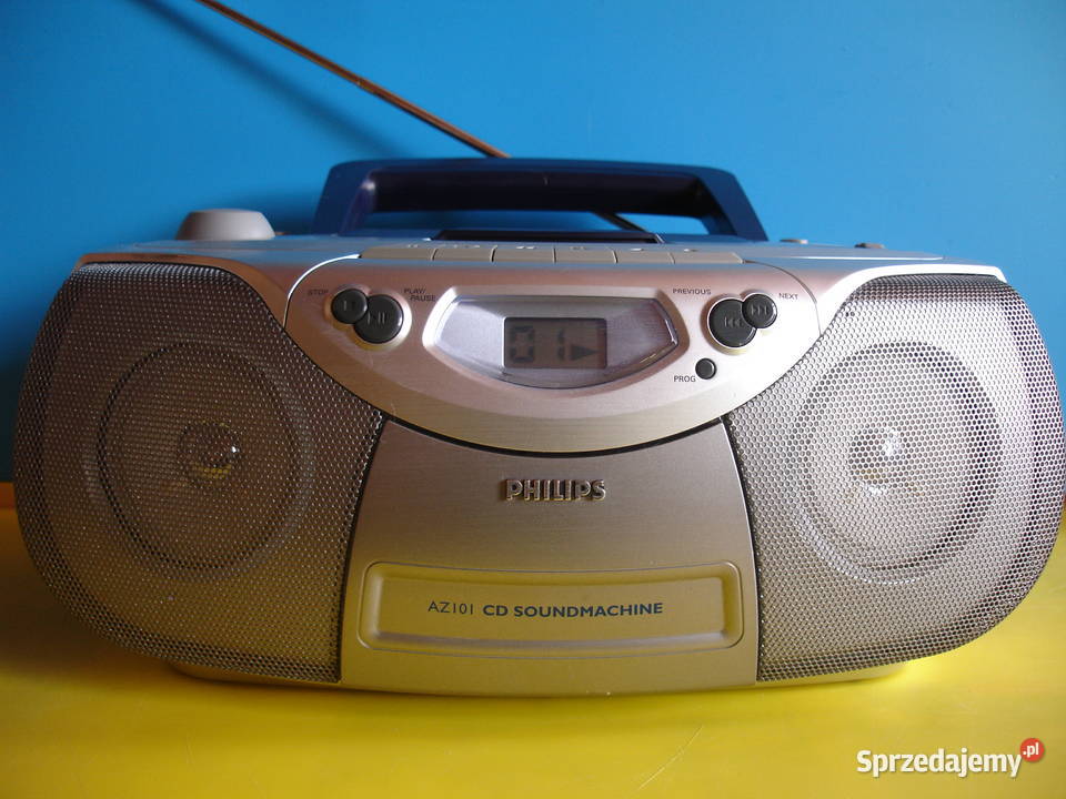 Radiomagnetofon PHILIPS AZ101 Radioodtwarzacze Zielona Góra