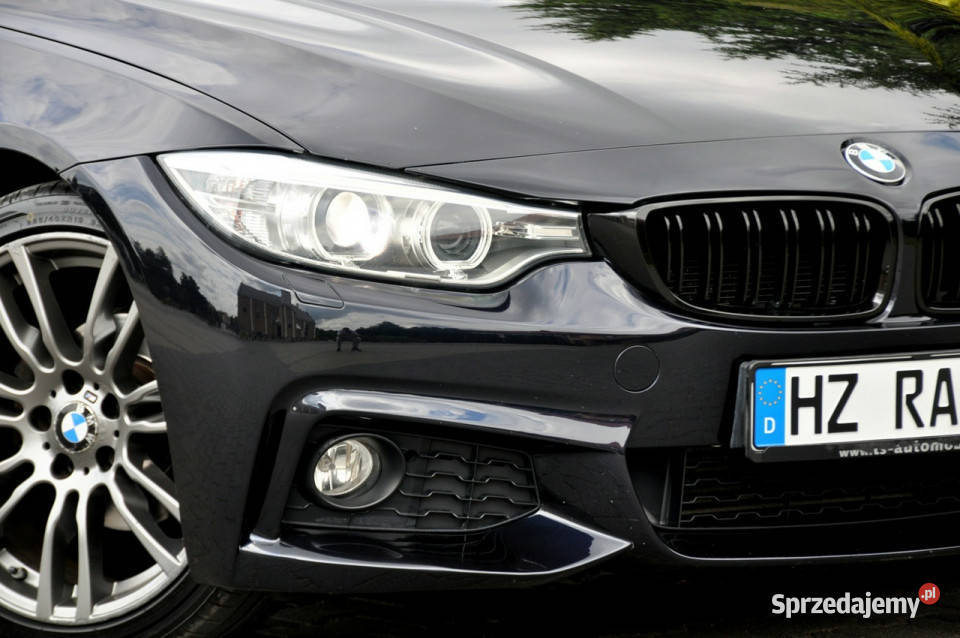 BMW 418 20d143MPakietRingiXenonNaviBiałe bluetooth Ostrów Mazowiecka