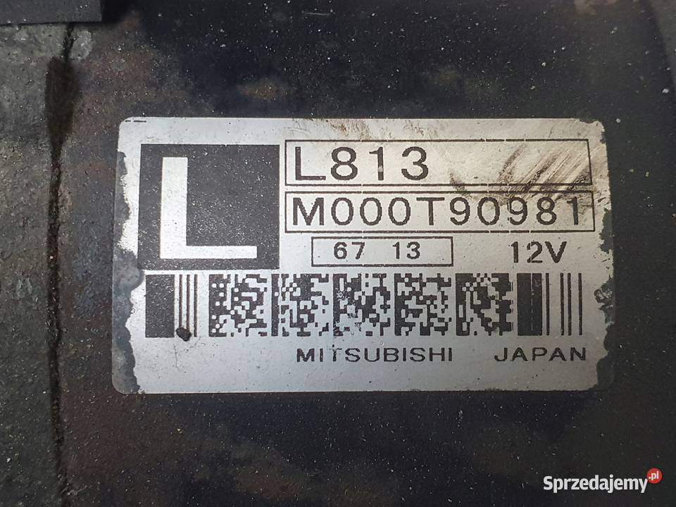 ROZRUSZNIK Mazda 3 20 16V oryginał M000T90981 osobowe