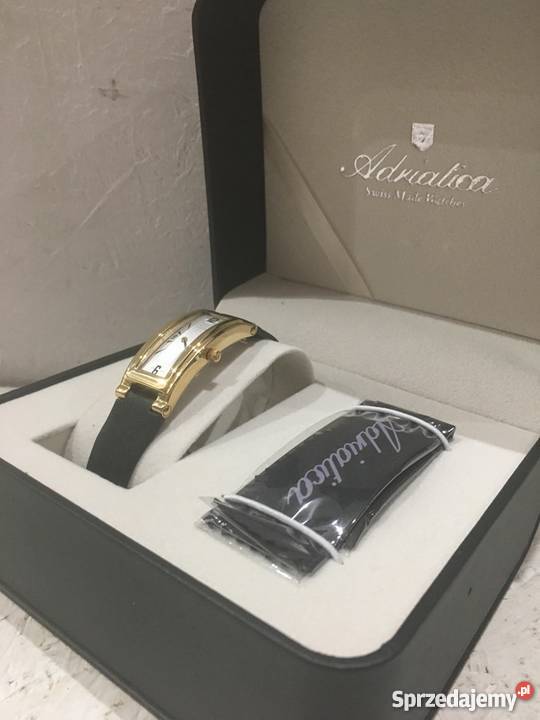 Stylowy damski zegarek ADRIATICA nowy KOMPLET Katowice