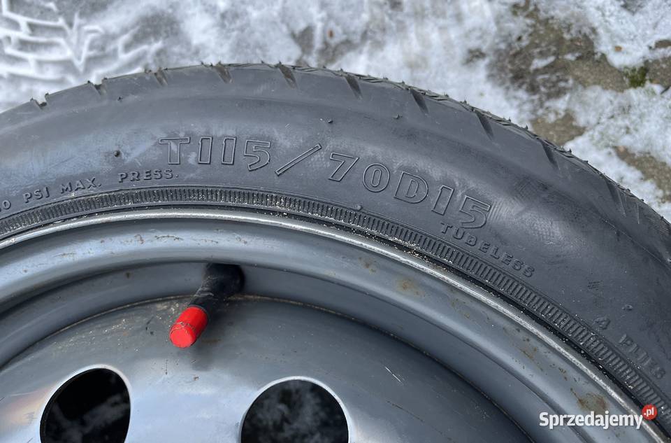 Koło dojazdowe 11570D15 dojazdówka 4x1143 Saab