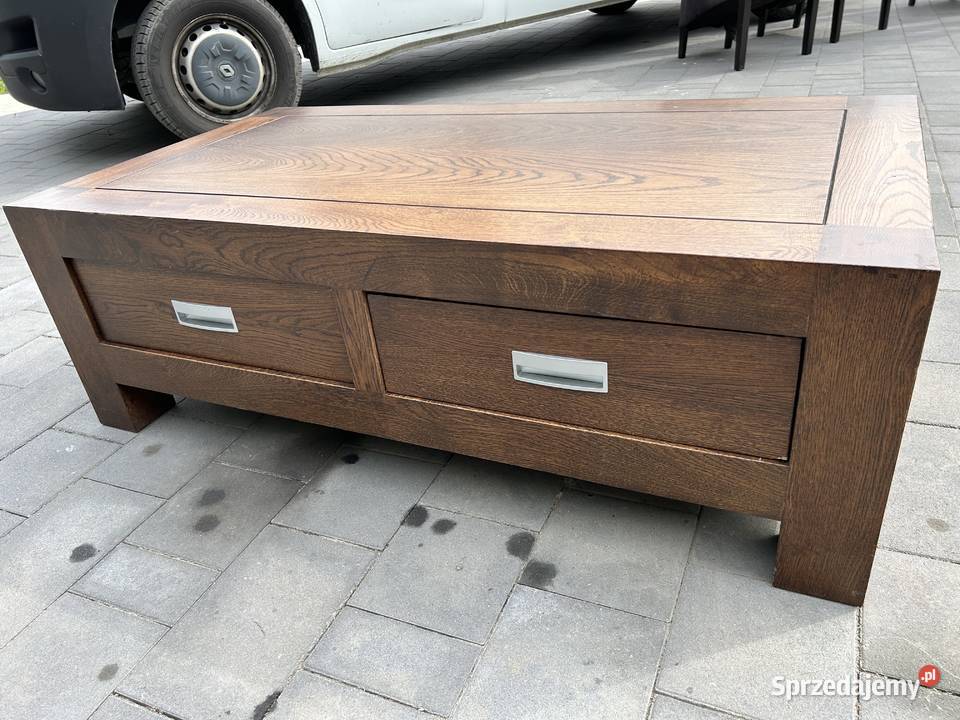 Sprzedam drewniana ławę kawowa Konin