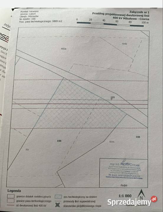 Ziemiadziałka rolna dolnośląskie Mściszów