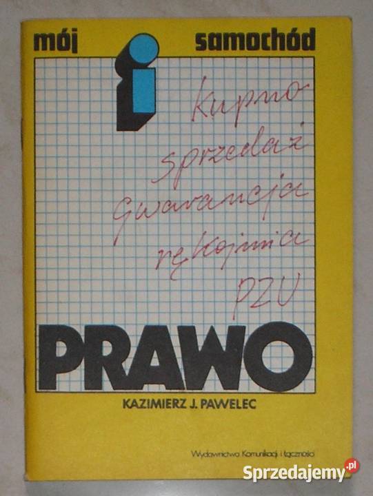 Mój samochód i prawo kupno sprzedaż gwarancja Kultura i Rozrywka Kraków sprzedam