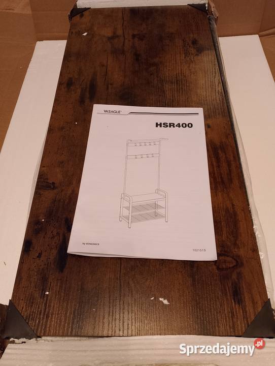 Wieszak do korytarza z ławką Brzeziny