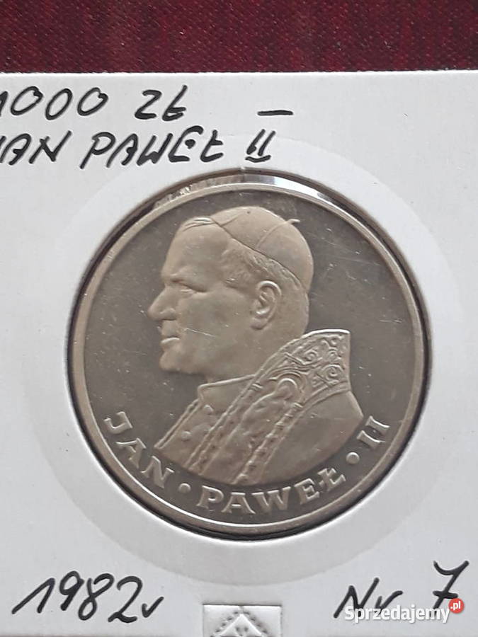1000 Papież Jan Paweł II 1982 r 7