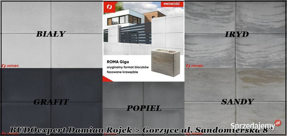 MEGA nowoczesny bloczek Joniec Roma GIGA nowość podkarpackie Stalowa Wola