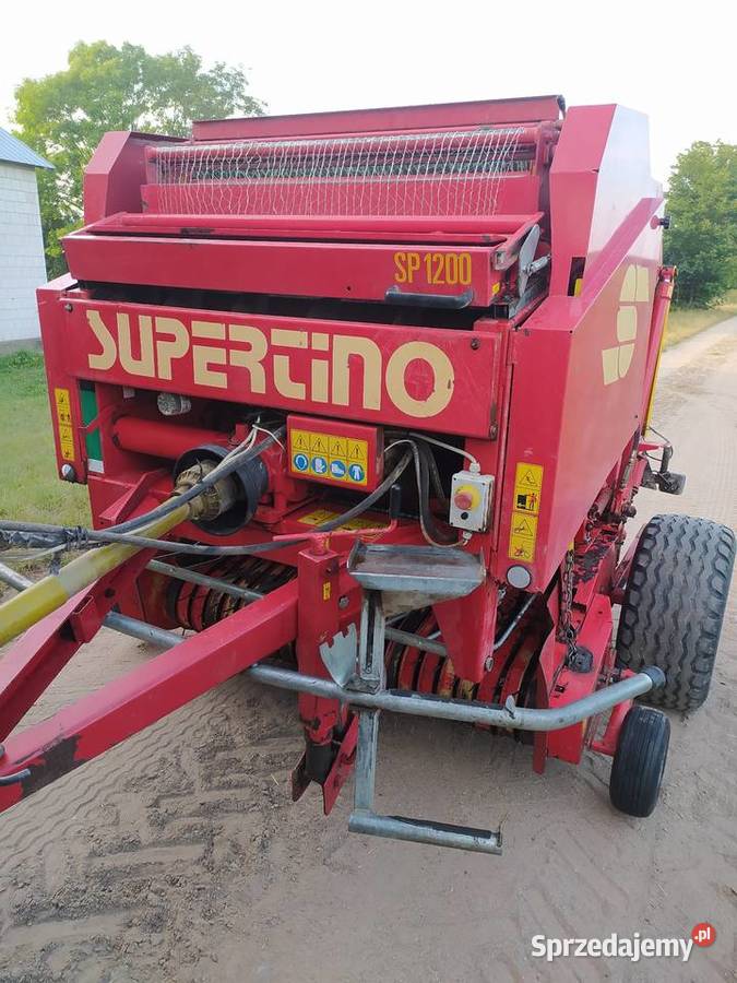 Prasa walcowołańcuchowa Supertino SP1200 siatka Jaświły