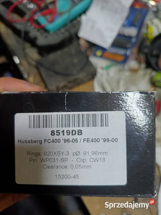 Tłok husaberg fe 400 Hańsk Pierwszy