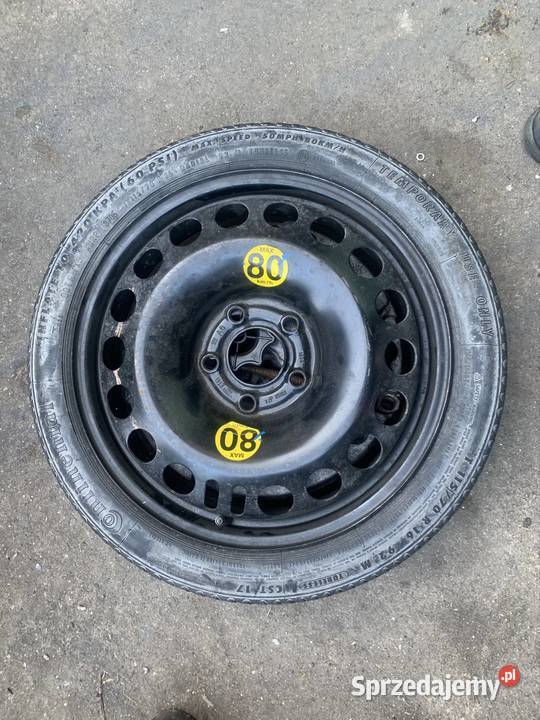 Koło zapasowe 16 dojazdowe 5x110 Saab 95 vector Szczecin